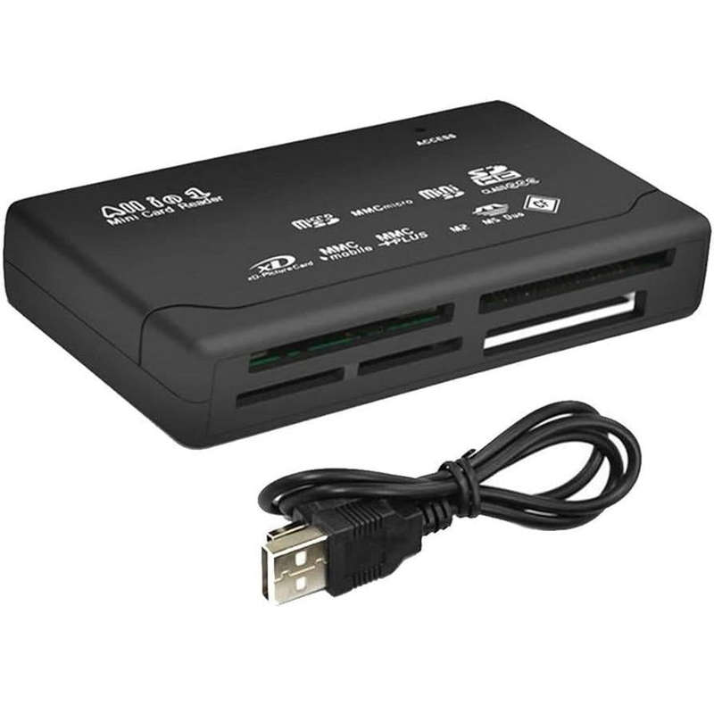 ALL IN ONE USB 2.0 EXTERNAL CARD READER