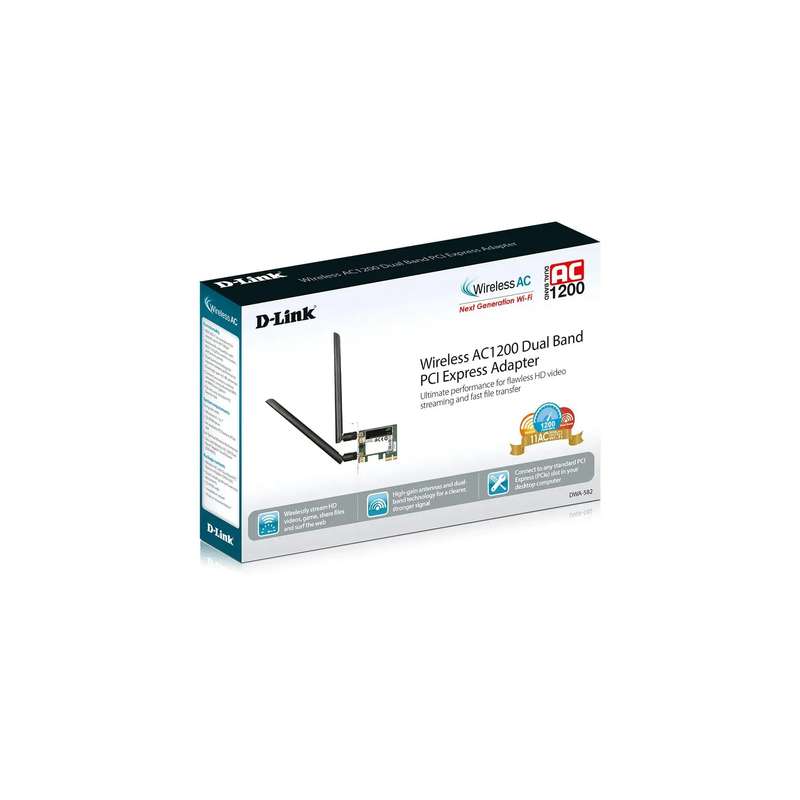 D-Link Wireless AC1300 Dual Band PCI Express Adapter