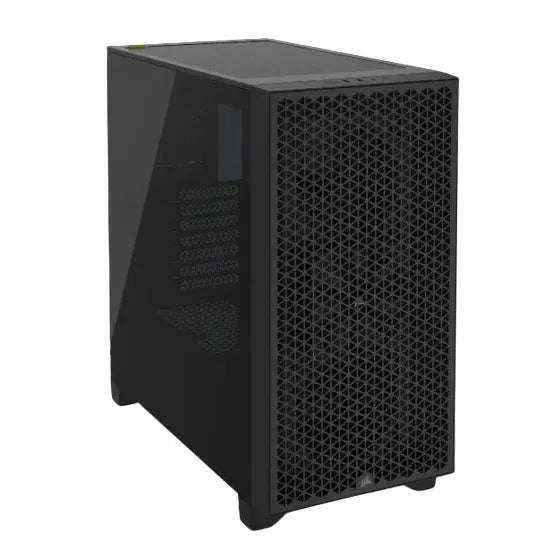 3000D AIRFLOW Black Mid-Tower PC Case; 2x 3.5'' |  2x 2.5'' Drive Bays; Up to 360mm Radiator comp...