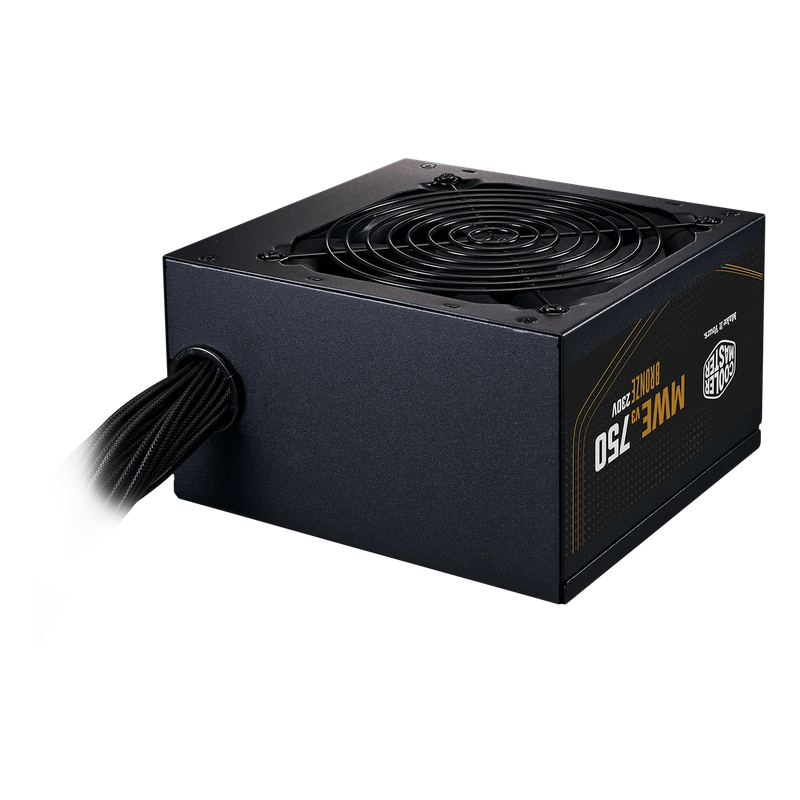 Cooler Master MWE 750 Bronze V2 offers 80 PLUS Bronze certification; guaranteeing an average effi...