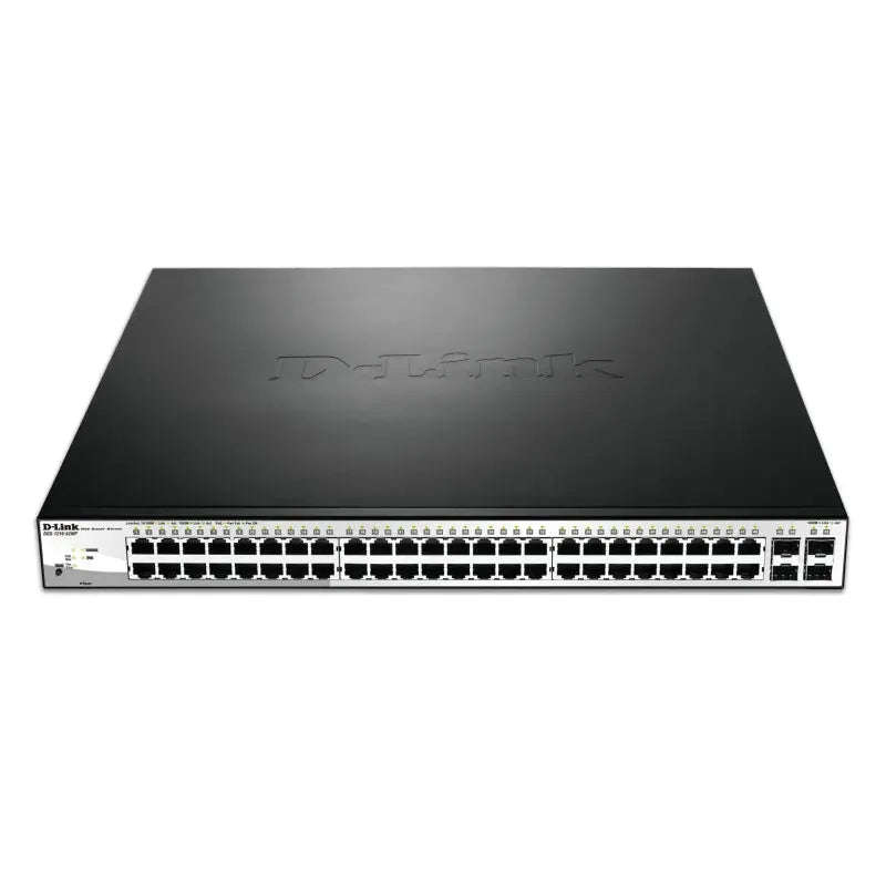 D-Link 48 PoE 10/100/1000 ports + 4 SFP ports Metro Switch