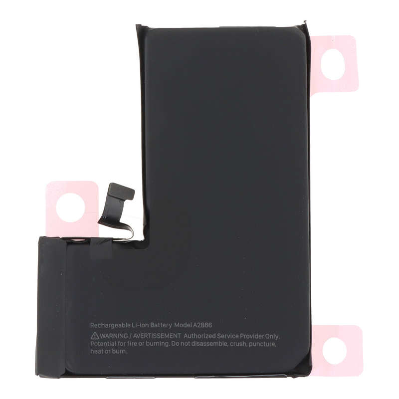 LHH 3200mAh Battery + Battery Adhesive for iPhone 14 Pro Standard Capacity Version+Diagnosable + ...