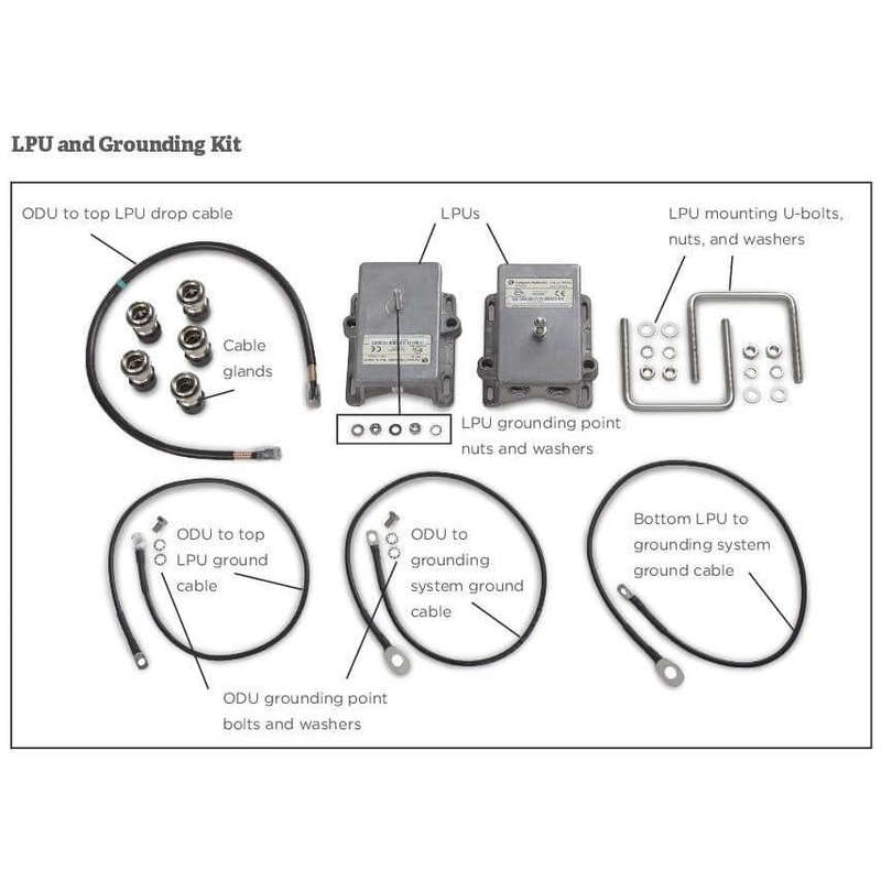 Cambium LPU and Grounding Kit