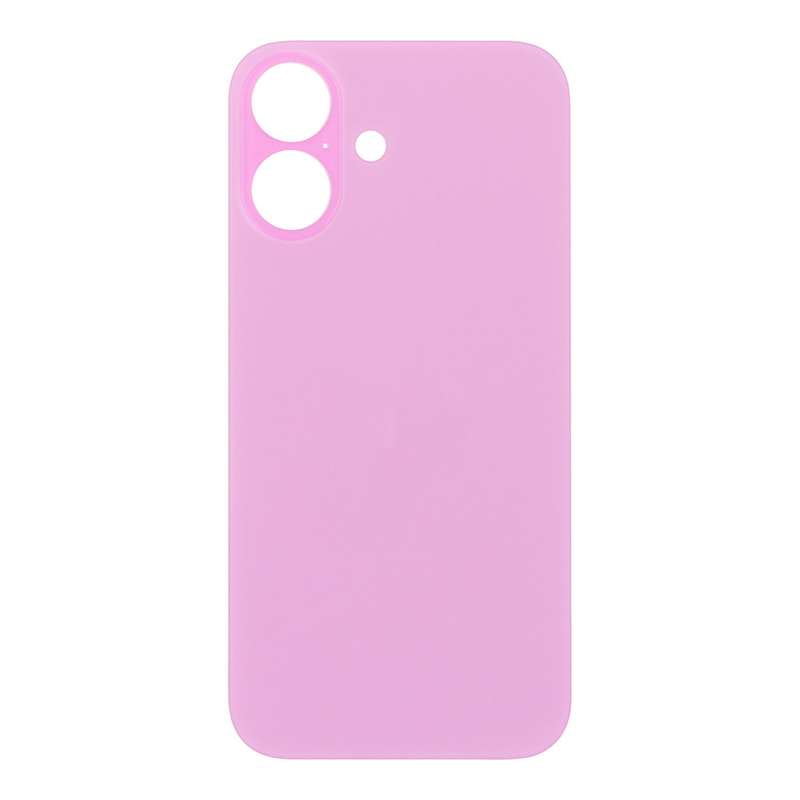Battery Door with Adhesive for iPhone 16 Small Hole Pink without Logo OEM