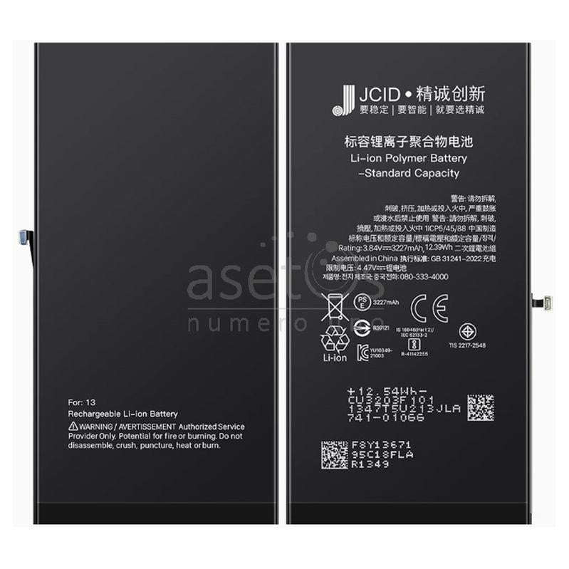JC 3500mAh Battery + Battery Adhesive for iPhone 13 6.1" High Capacity Version + Diagnosable + Ba...