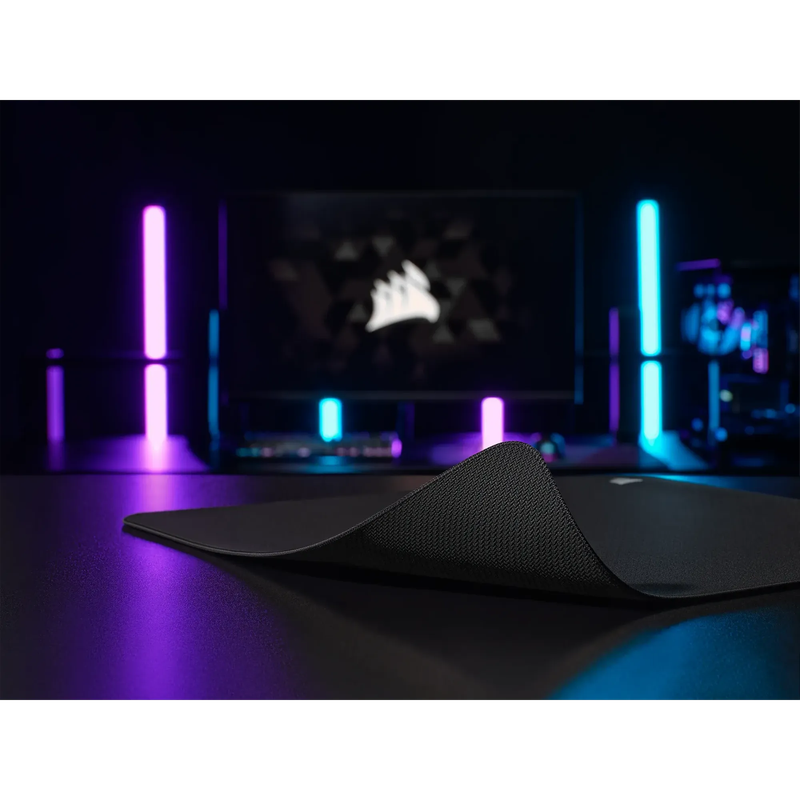 Corsair MM500 v2 Hybrid Cloth Gaming Mouse Pad - Large; Black; 450mm x 400mm