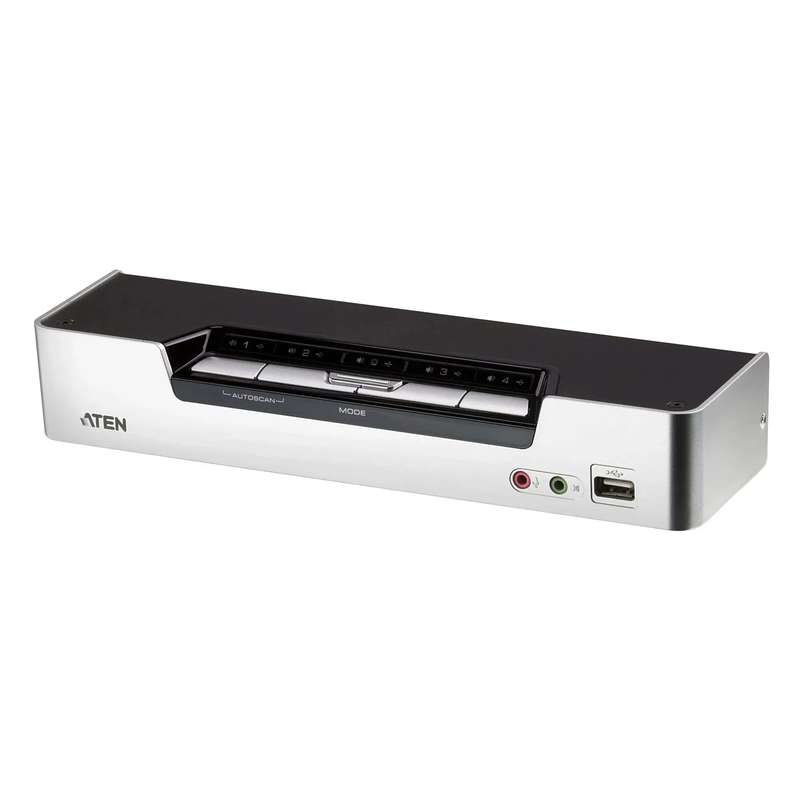 ATEN 4-port USB HDMI KVMP Switch/W/(US/EU/OUT) ADP. ATEN