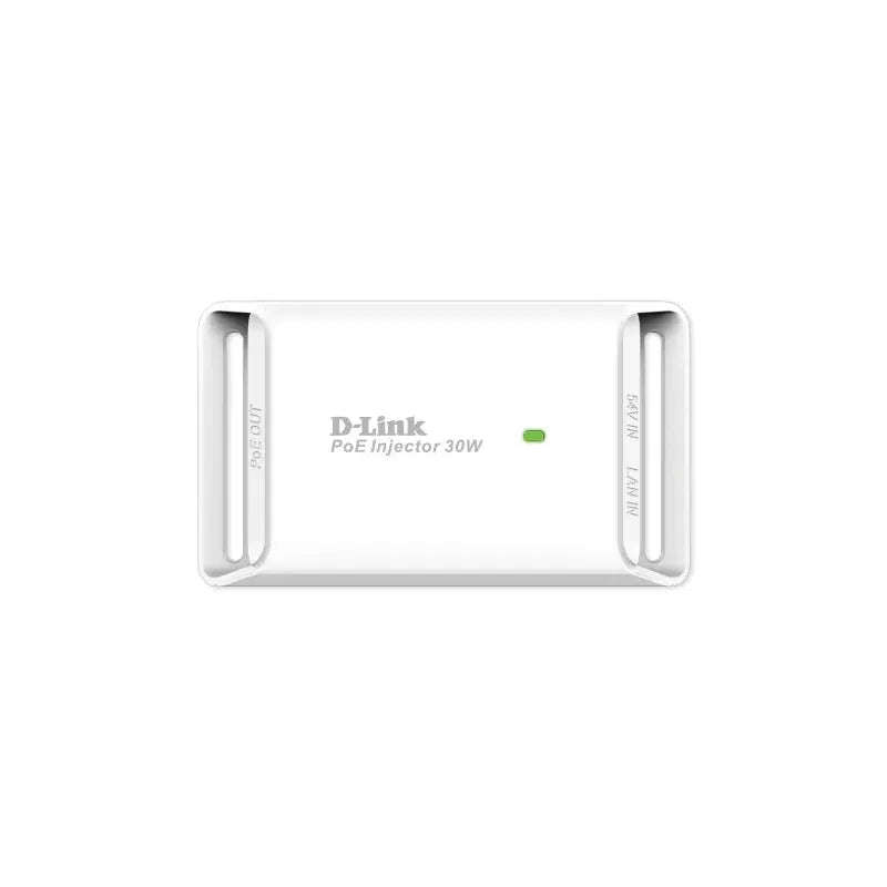 D-Link Gigabit PoE Injector; 10/100/1000Mbps data passthrough rate; IEEE802.3at compliant; DC Out...