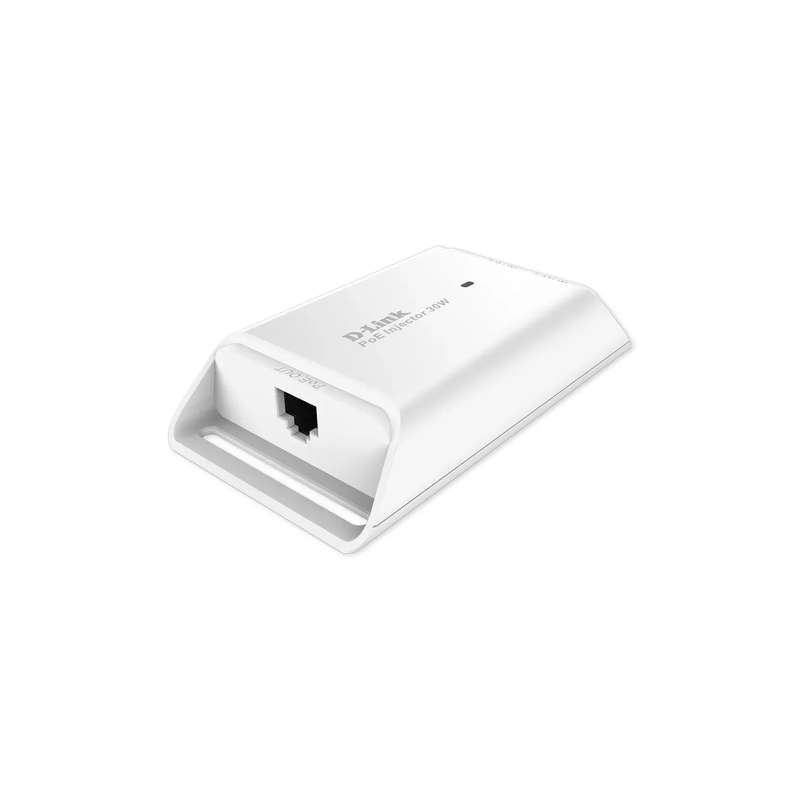 D-Link Gigabit PoE Injector; 10/100/1000Mbps data passthrough rate; IEEE802.3at compliant; DC Out...