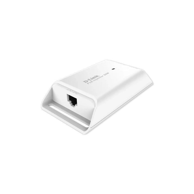 D-Link Gigabit PoE Injector; 10/100/1000Mbps data passthrough rate; IEEE802.3at compliant; DC Out...