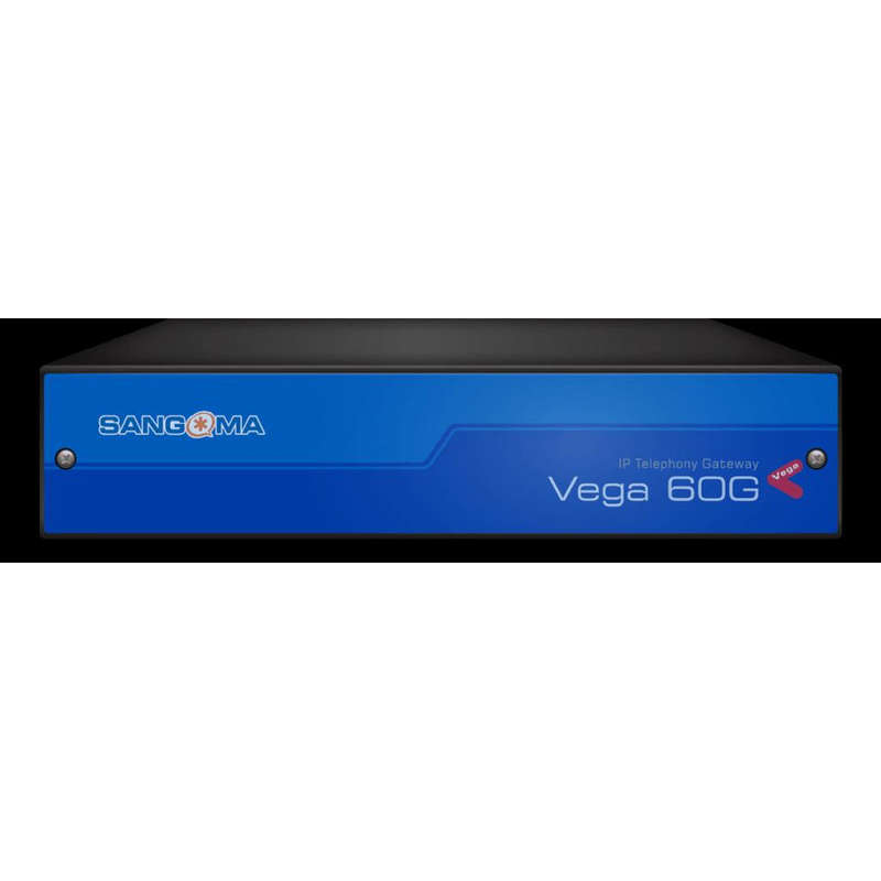 Sangoma - Vega 60, 4 Port FXS telephone port and 4 Port FXO trunk ports, VoIP Gateway.
