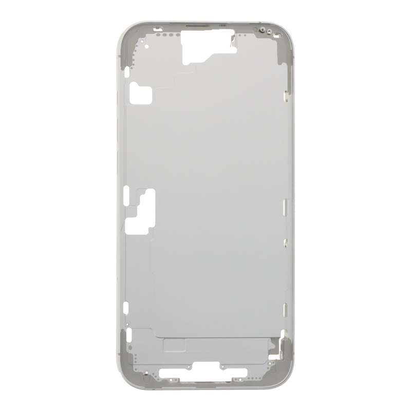 Middle Frame with Side Key+Side Rails+Card Tray+Speaker Anti-Dust Mesh for iPhone 16 Plus Europea...
