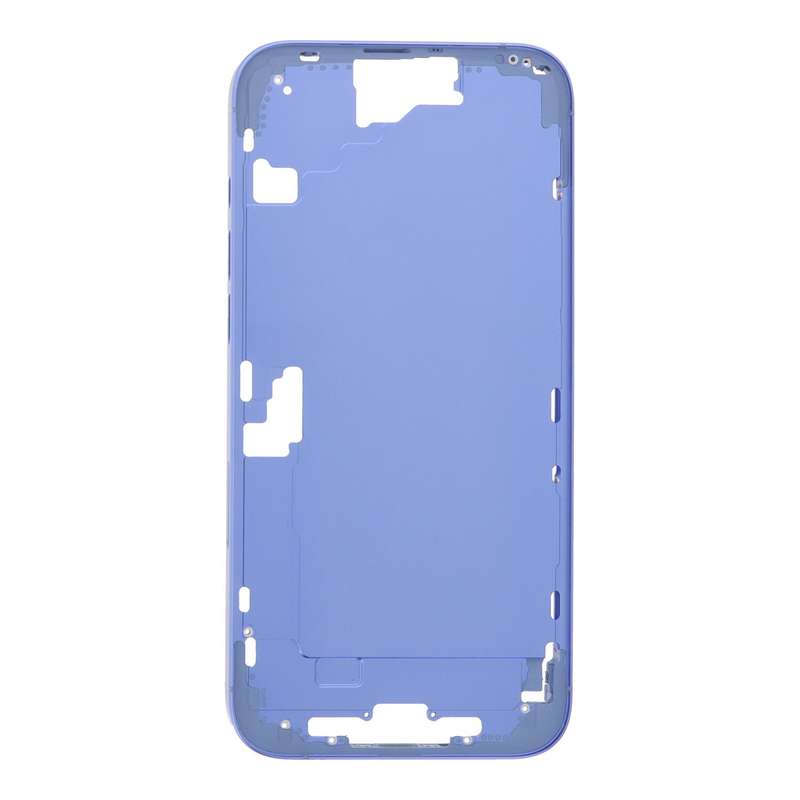 Middle Frame with Side Key+Side Rails+Card Tray+Speaker Anti-Dust Mesh for iPhone 16 Plus Europea...