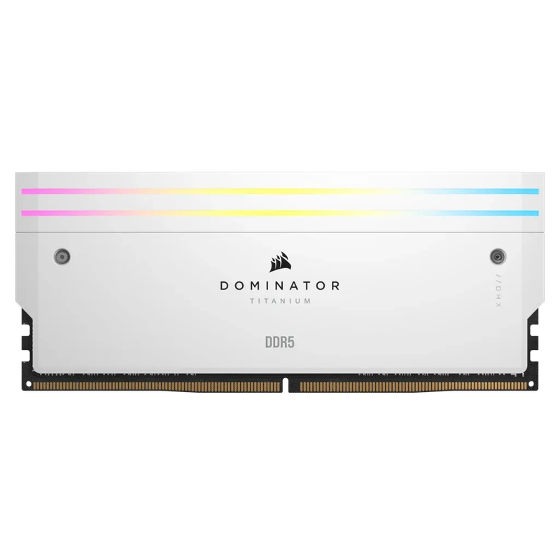 Corsair DOMINATOR TITANIUM 48GB (2 x 24GB) DDR5 7200 CL36-46-46-116 1.40V Intel XMP - WHITE