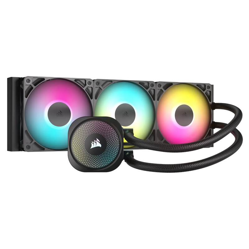 Corsair NAUTILUS 360 ARGB; 360mm Radiator; Liquid CPU Cooler; Intel® LGA 1851/1700; AMD® AM5/AM4