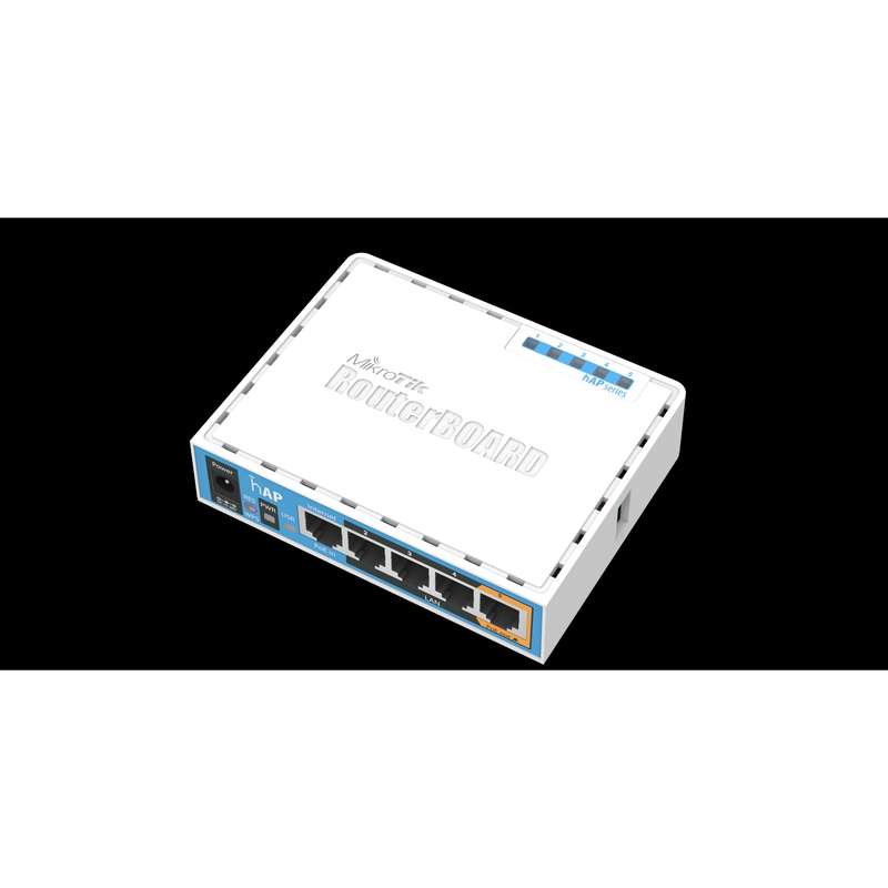 MikroTik hAP - 2.4GHz desktop Wi-Fi Router
