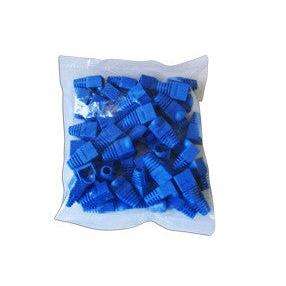 Acconet RJ45 Connector Boots, Blue, 50 Pack