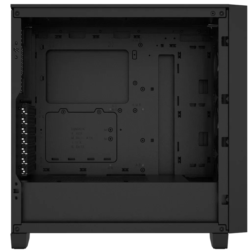 3000D RGB AIRFLOW Black Mid-Tower BPC Case; 2x 3.5'' |  2x 2.5'' Drive Bays; Up to 360mm Radiator...