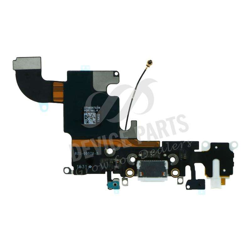 Charging Port Flex Cable for iPhone 6S White Ori