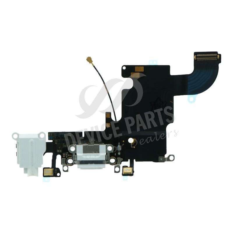 Charging Port Flex Cable for iPhone 6S White Ori