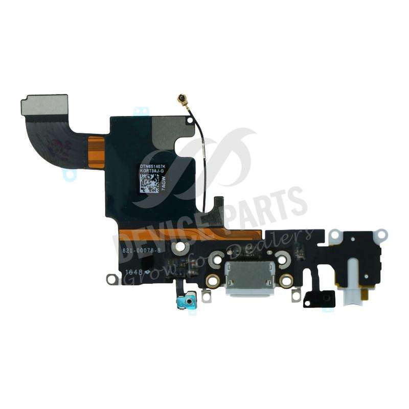 Charging Port Flex Cable for iPhone 6S Light Gray Ori