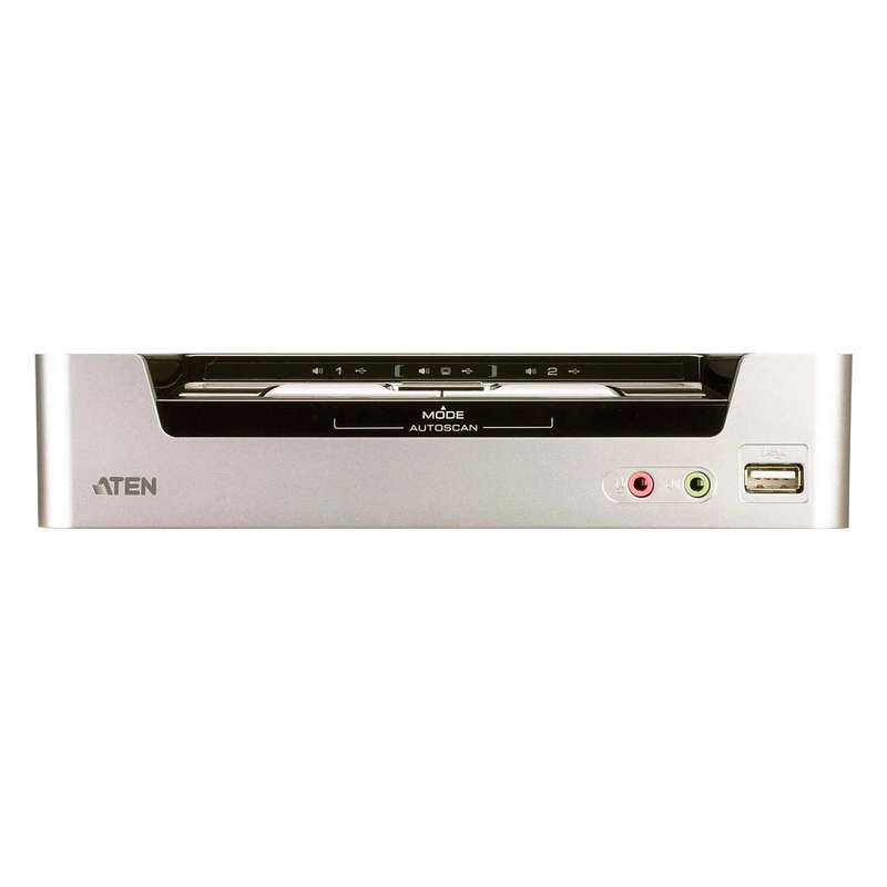 ATEN 2-port USB HDMI KVMP Switch/W/(US/EU/OUT) ADP. ATEN