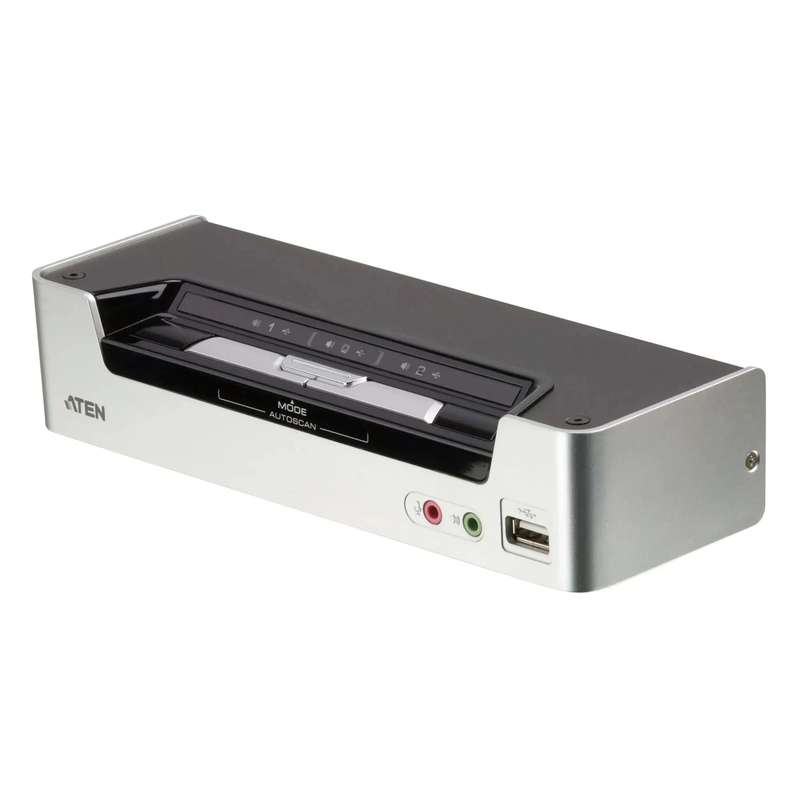 ATEN 2-port USB HDMI KVMP Switch/W/(US/EU/OUT) ADP. ATEN