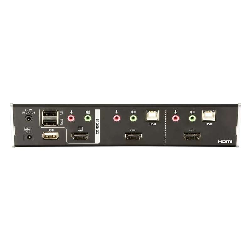 ATEN 2-port USB HDMI KVMP Switch/W/(US/EU/OUT) ADP. ATEN