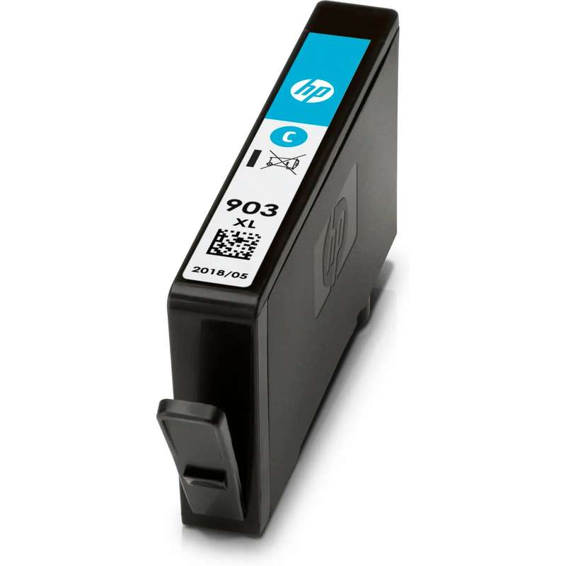 HP 903XL High Yield Cyan Original Ink Cartridge;~825 pages. (HP OfficeJet  6950/6960/6970 series ...