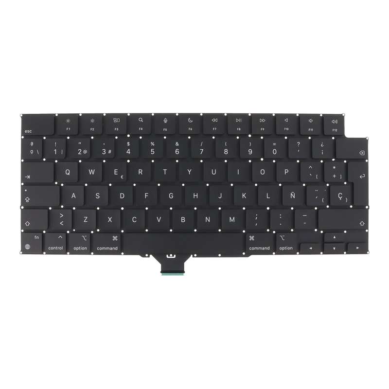 Keyboard with Backlight for MacBook Pro M3 Max 16" A2991/Pro 16" 2021 A2485/Pro 14" 2021 A2442/Pr...