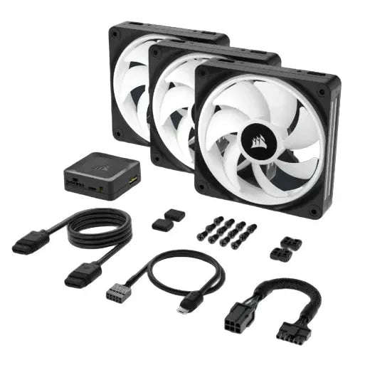 Corsair iCUE LINK QX120 RGB 120mm PWM Fans Starter Kit
