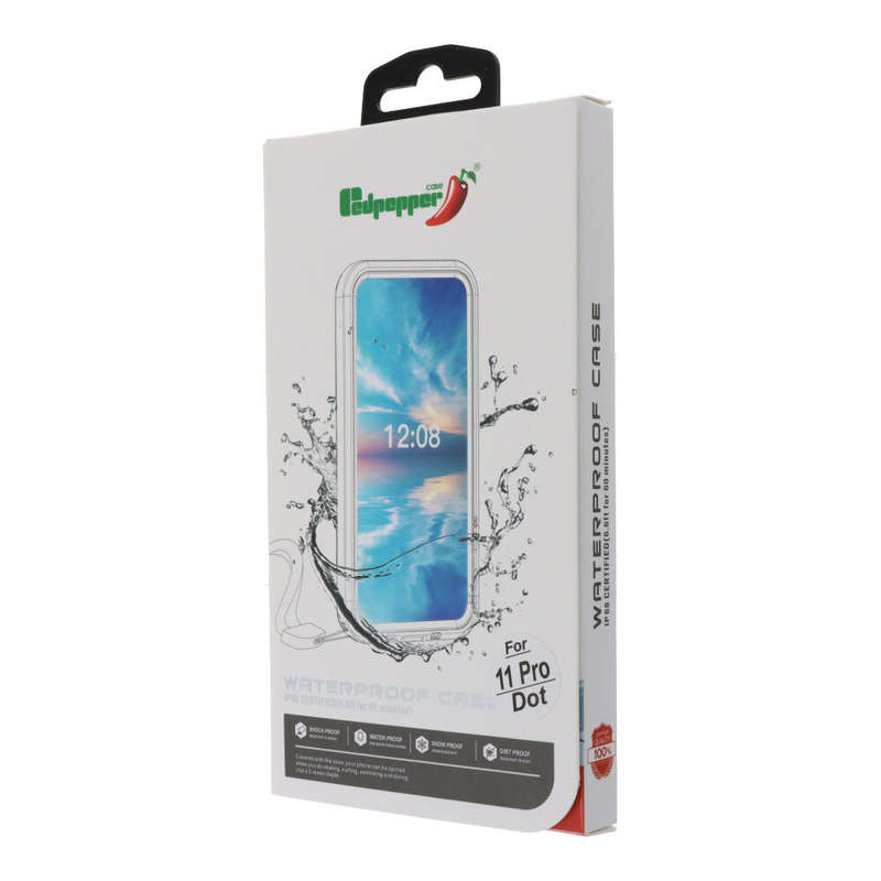 Redpepper IP68 Waterproof Shockproof Case for iPhone 11 Pro Black