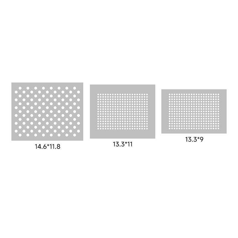 Amaoe IP NAND Locator Stencil Set for Apple Hard Drive 3pcs in one set