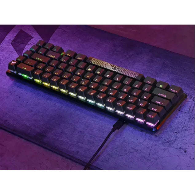 Corsair K65 PRO MINI RGB 65% Optical-Mechanical Gaming Keyboard - Corsair OPX switches - Black