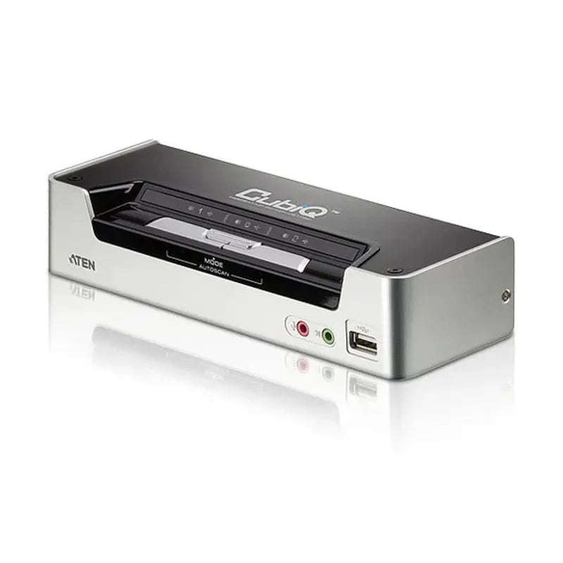 ATEN 2-port USB HDMI KVMP Switch/W/(US/EU/OUT) ADP. ATEN
