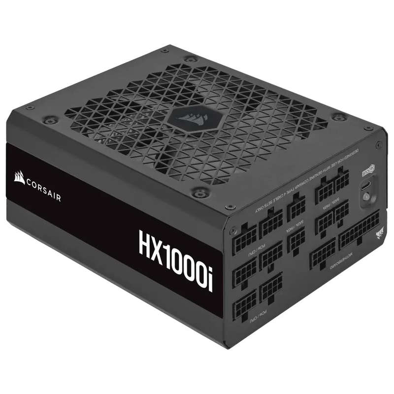 Corsair HX1000i  1000 Watt 80 PLUS® Platinum; 10yr Warranty;ATX(1);EPS (3);PCI-E (4);4-Pin Pe...