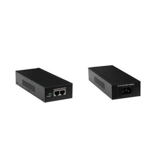 Gigabit Power over Ethernet (PoE) 52V, 1.25Amp 65 Watt (2 x RJ45) &amp; Cord.