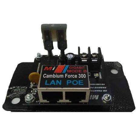 Passive 24V Gigabit DC PoE Injector