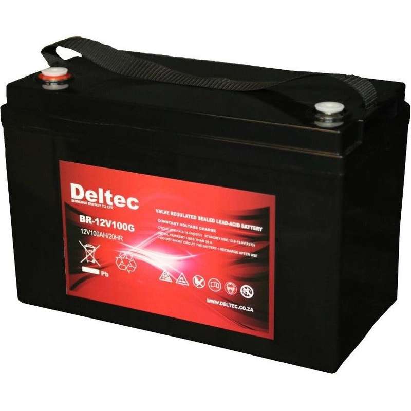 Deltec AMG 12V 100Ah Gel Battery | DT-12-100G