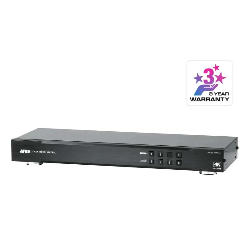 ATEN 4x4 4K HDMI Matrix Switch