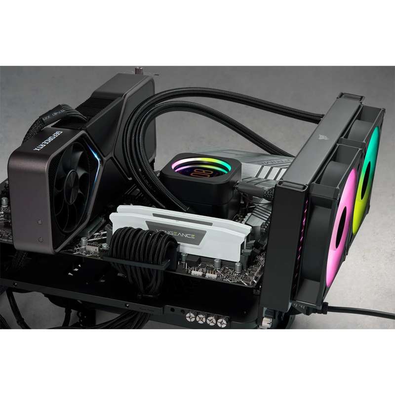 Corsair VENGEANCE® 32GB (2 x 16GB) DDR5 DRAM 5200MHz C40 Memory Kit; 40-40-40-77; 1.25V; Intel X...