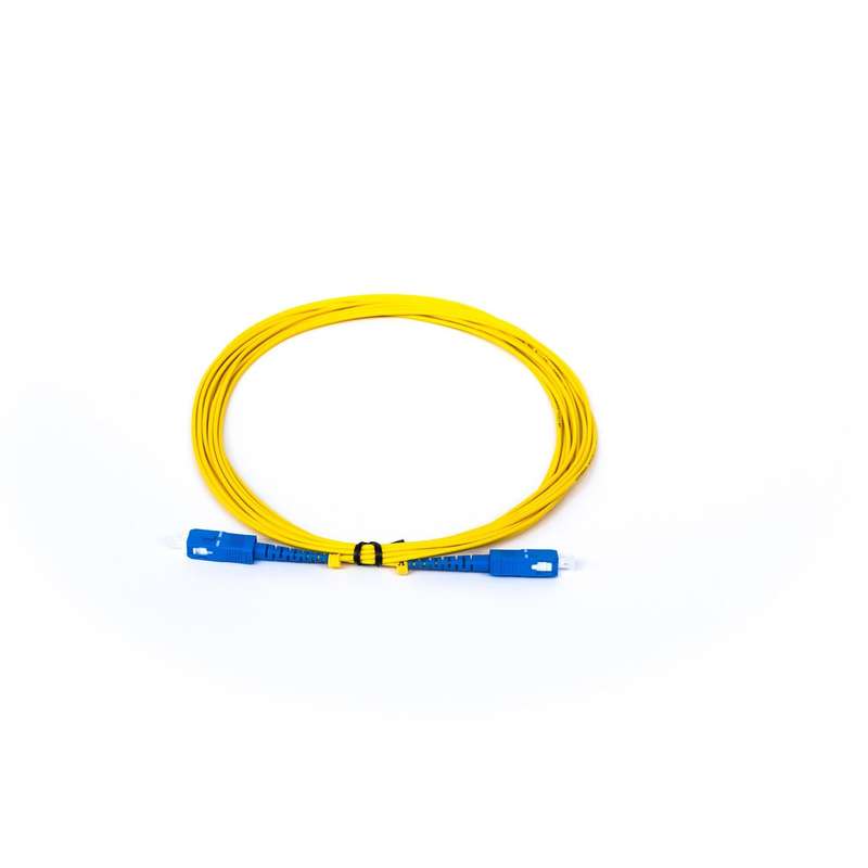 Fibre Patch Lead, SC/UPC to SC/UPC Simplex