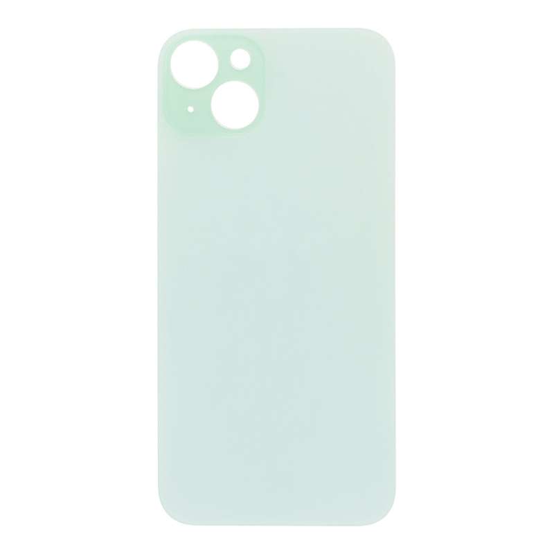 Battery Door with Adhesive for iPhone 15 Plus Small Hole Green OEM