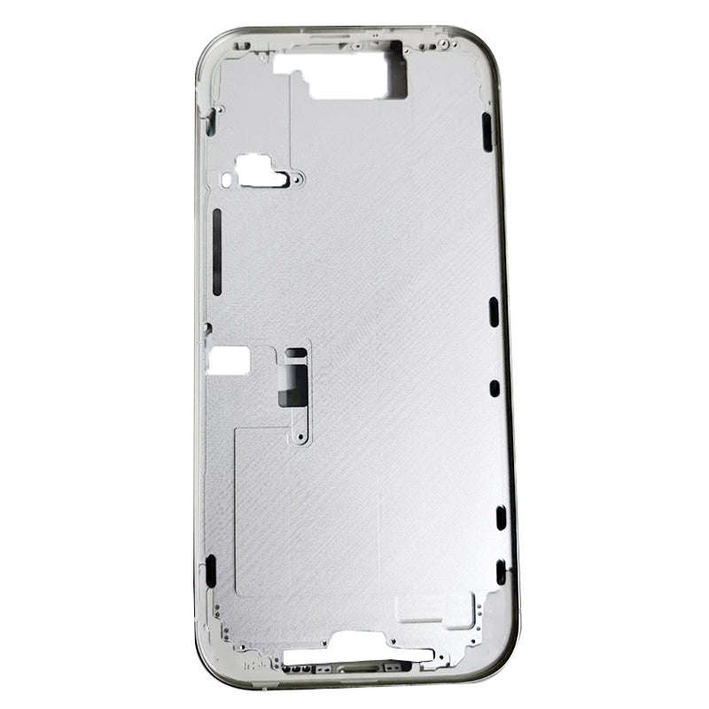 Middle Frame with Side Buttons + SIM Card Tray for iPhone 16 Pro USA Version White Titanium OEM