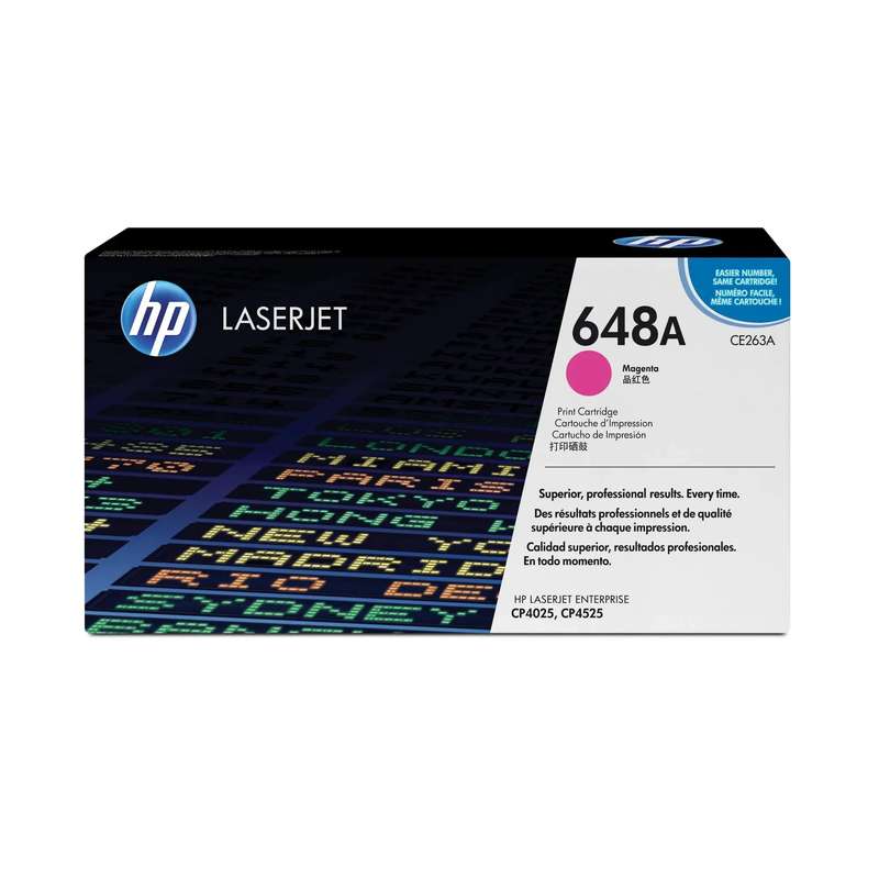 HP 648A Magenta Original LaserJet Toner Cartridge;11;000 pages(Colour LaserJet CLJ CP4525)