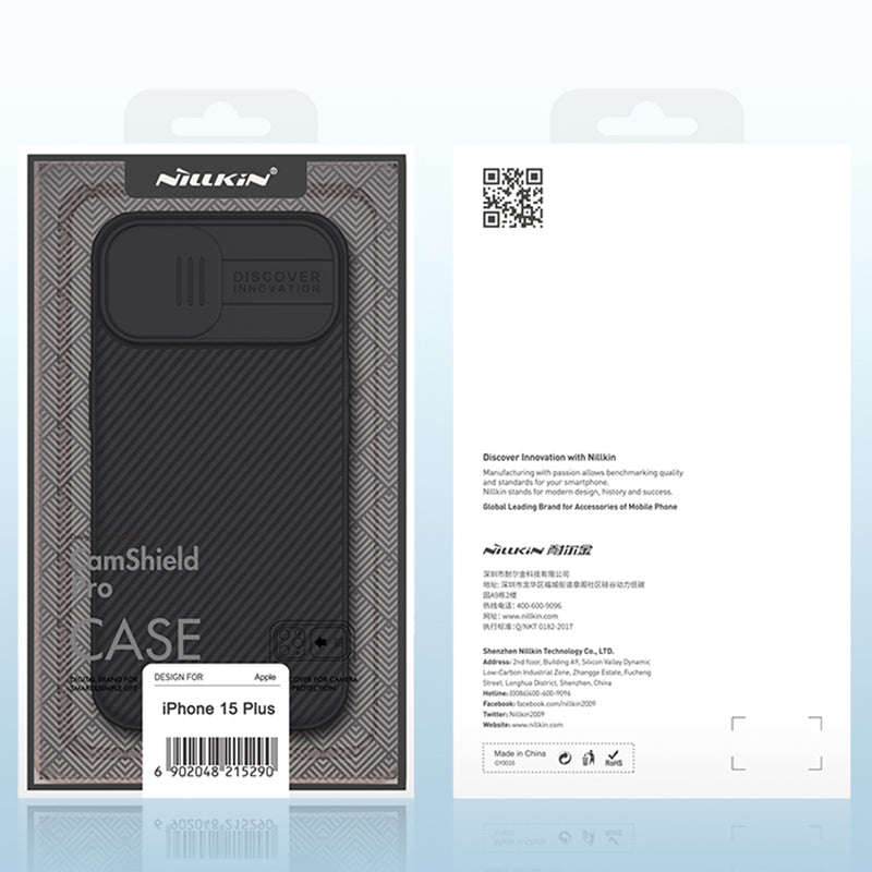 NILLKIN CamShield Pro Case for iPhone 15 Plus Dark Green