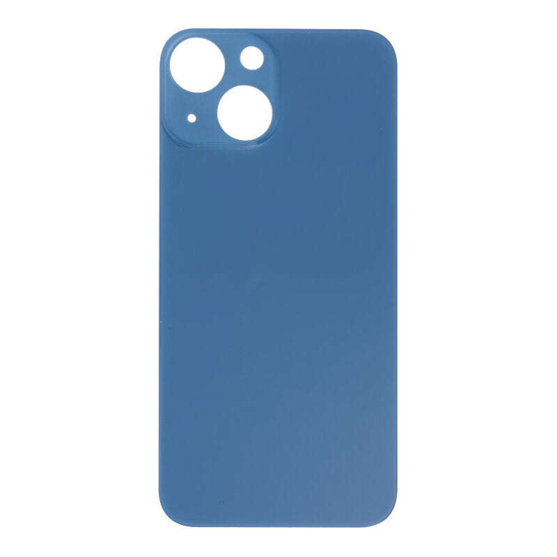 Battery Door with Adhesive for iPhone 13 Mini 5.4" Small Hole Blue HQ