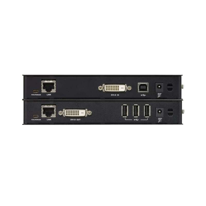 ATEN USB 2.0 DVI HDBaseT KVM Extender EX.USB/W/(US/EU/OUT) ADP.(100m).