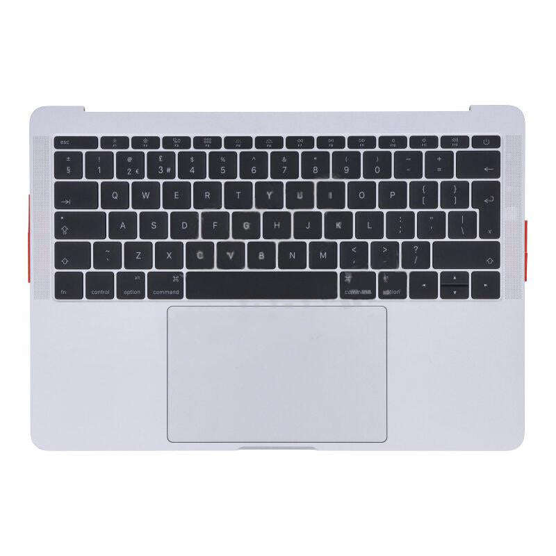 Keyboard With C Shell and Touch Board + Microphone + Fan + Speaker for MacBook Pro 13.3" A1708 UK...