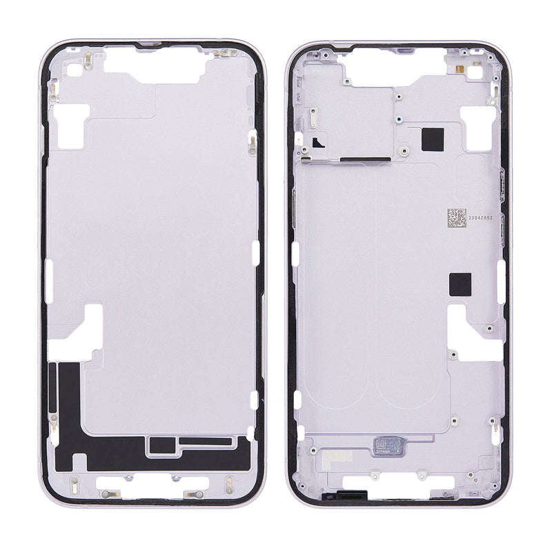Middle Frame with Side Buttons for iPhone 14 A2649 USA Version Purple OEM